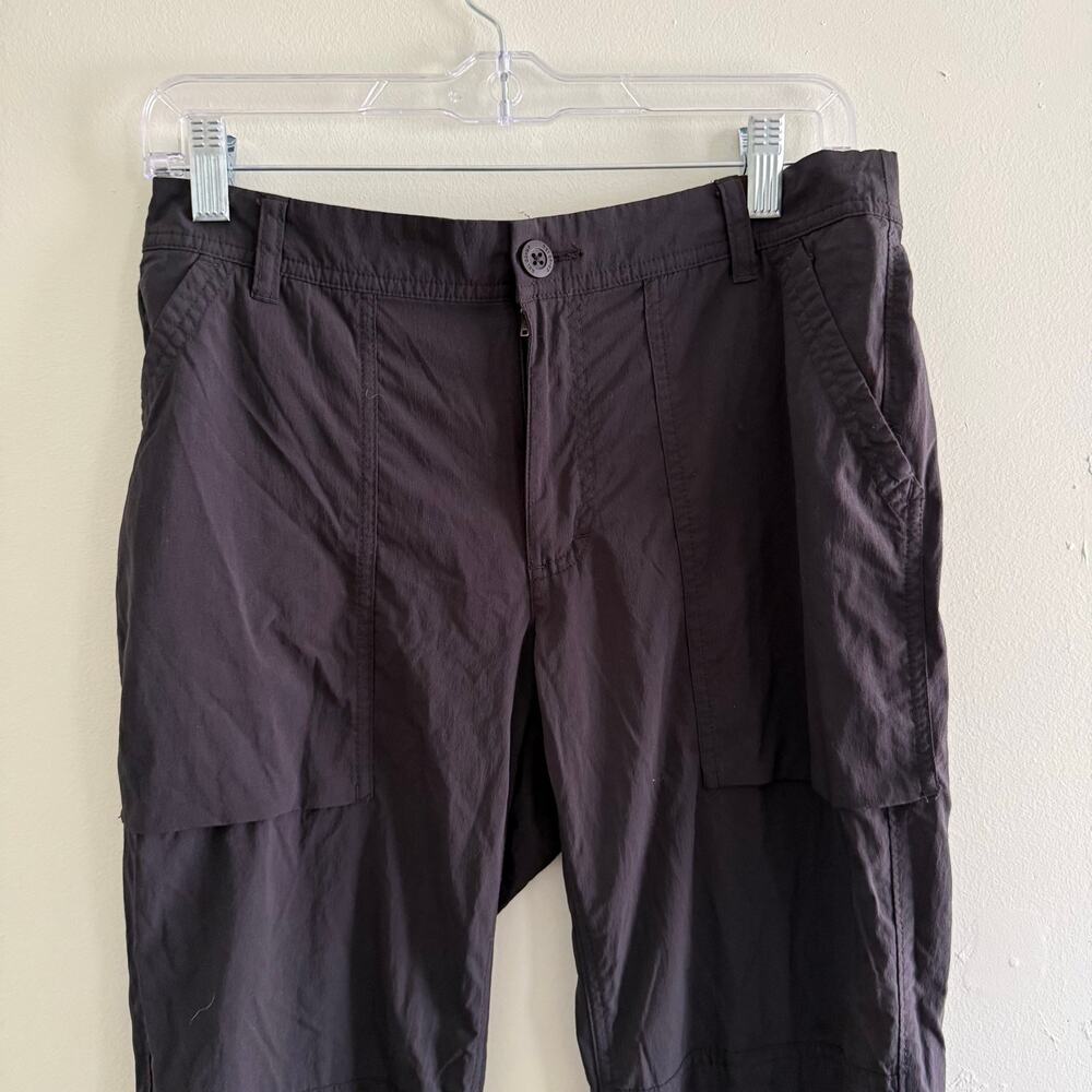 REI Co-Op | Women’s Sz 6 Black Pull On Textured Hiking Pants Outdoors Waterproof - Picture 3 of 9